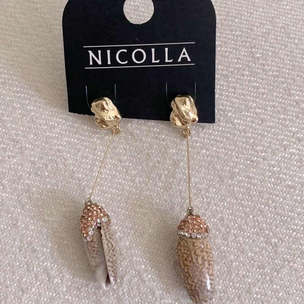 Seashell earrings - Picture 1 of 4
